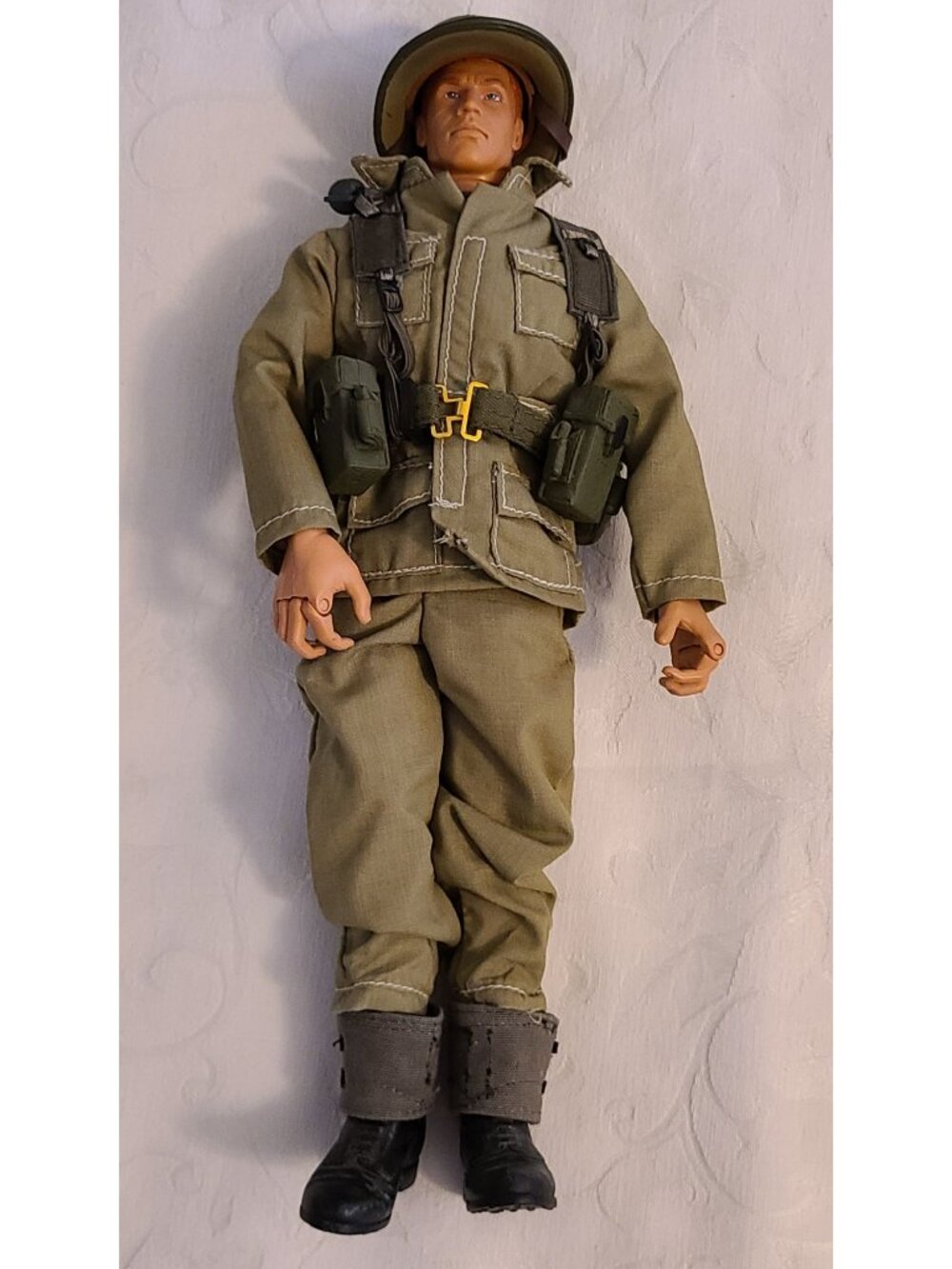 Dragon Models WWII British 8th Army Soldier 12" Action Figure Pith Helmet